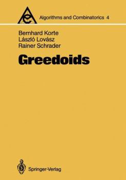 Paperback Greedoids Book