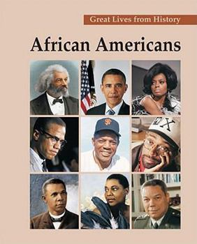 Hardcover Great Lives from History: African Americans: Print Purchase Includes Free Online Access Book