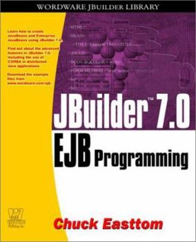 Paperback JBUILDER 7.0 EJB PROGRAMMING: . (Wordware Jbuilder Library) Book