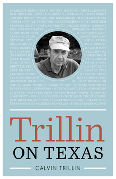 Hardcover Trillin on Texas Book