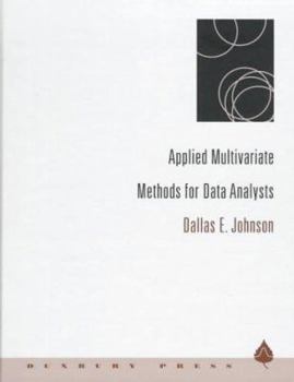 Hardcover Applied Multivariate Methods for Data Analysts Book