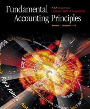 Hardcover Fundamental Accounting Principles Volume 1, Ch. 1-13, with Fap Partner Vol. 1 CD-ROM, Net Tutor and Powerweb Package Book