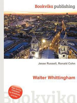 Paperback Walter Whittingham Book