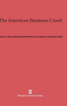 Hardcover The American Business Creed Book
