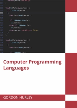 Hardcover Computer Programming Languages Book