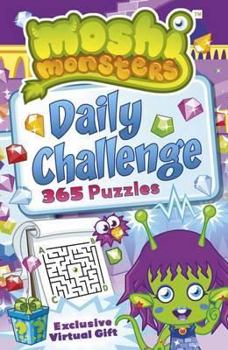 Paperback Moshi Monsters: Daily Challenge Puzzle Book