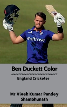 Paperback Ben Duckett Color: England Cricketer Book