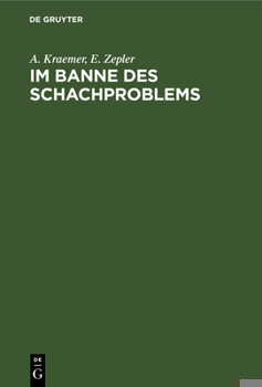 Hardcover Im Banne des Schachproblems [German] Book