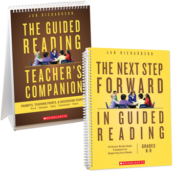 Spiral-bound The Next Step Forward in Guided Reading Book + the Guided Reading Teacher's Companion Book