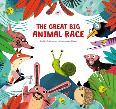 Hardcover The Great Big Animal Race Book