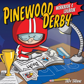 Paperback Pinewood Derby Workbook & Logbook Book