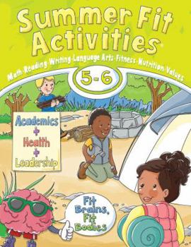 Paperback Summer Fit Activities, Fifth - Sixth Book