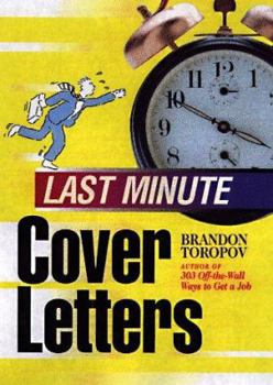 Paperback Last Minute Cover Letters Book