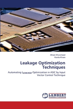 Paperback Leakage Optimization Techniques Book