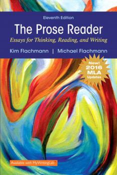 Paperback Prose Reader Essays for Thinking, Reading and Writing, MLA Update Book