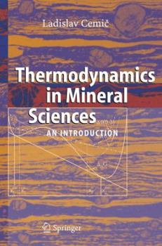 Paperback Thermodynamics in Mineral Sciences: An Introduction Book