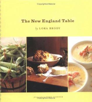 Hardcover The New England Table Book