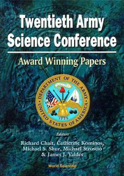 Hardcover Twentieth Army Science Conference - Award Winning Papers Book