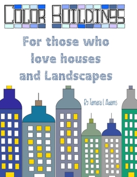 Paperback Color Buildings: For those who Love Houses and landscapes Book