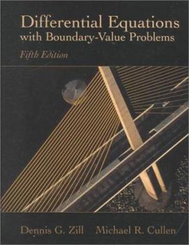 Hardcover Differential Equations with Boundary-Value Problems Book