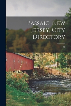 Paperback Passaic, New Jersey, City Directory; p1 Book