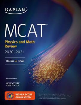 Paperback MCAT Physics and Math Review 2020-2021: Online + Book