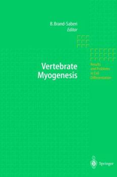 Hardcover Vertebrate Myogenesis Book