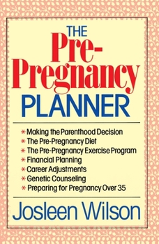 Paperback The Pre Pregnancy Planner Book