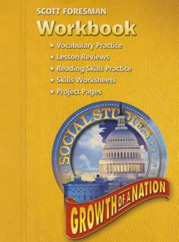 Paperback Social Studies 2005 Workbook Grade 5 and 6 Growth of a Nation Book