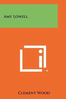 Paperback Amy Lowell Book