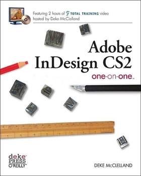 Paperback Adobe Indesign Cs2 One-On-One [With DVD-ROM] Book