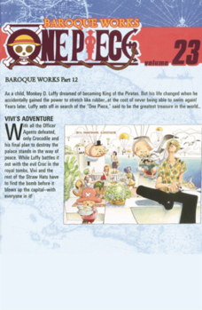 Library Binding Vivi's Adventure. (One Piece, Vol. 23) Book