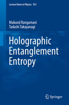 Paperback Holographic Entanglement Entropy Book