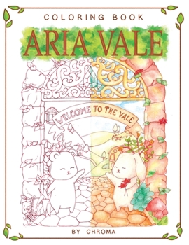 Paperback Aria Vale Coloring Book: Welcome to the Vale Book