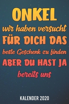 Paperback Kalender 2020: OnkelA5 Kalender Planer f?r ein erfolgreiches Jahr - 110 Seiten [German] Book