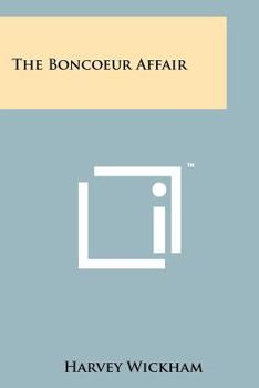 Paperback The Boncoeur Affair Book