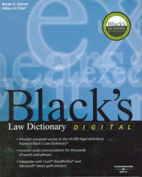 Misc. Supplies Black's Law Dictionary Digital Book