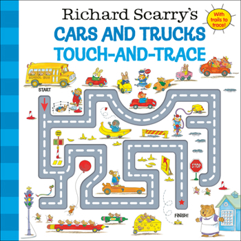 Board book Richard Scarry's Cars and Trucks Touch-And-Trace Book
