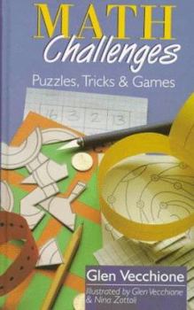 Hardcover Math Challenges: Puzzles, Tricks, and Games Book