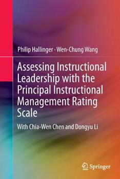 Paperback Assessing Instructional Leadership with the Principal Instructional Management Rating Scale Book