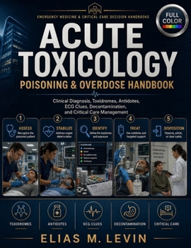 Acute Toxicology Poisoning & Overdose Handbook: Clinical Diagnosis, Toxidromes, Antidotes, ECG Clues, Decontamination, and Critical Care Management