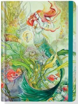 Hardcover Jrnl Mid Mermaid Book