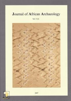 Paperback Journal of African Archaeology 5 (2) [French] Book