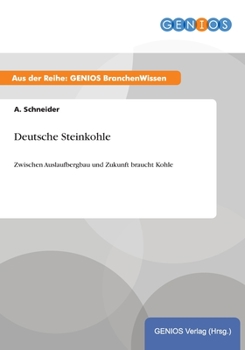 Paperback Deutsche Steinkohle: Zwischen Auslaufbergbau und Zukunft braucht Kohle [German] Book
