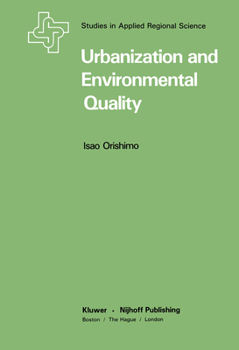 Paperback Urbanization and Environmental Quality Book