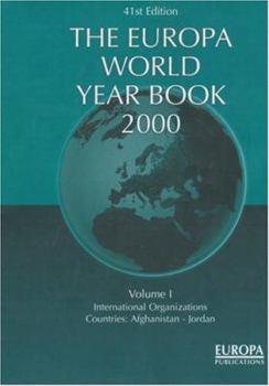 Hardcover The Europa World Year Book 2000, Vol 1 & 2 Book