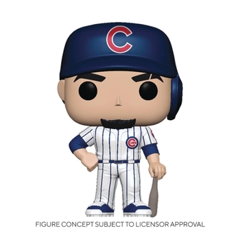 Accessory Pop Mlb Cubs Javier Baez Vinyl Figure Book