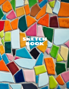 Sketch Book: Large Notebook for Drawing For Kids /  Doodling or Sketching 121 Pages, 8.5" x 11"/ Sketchbook Blank Paper Drawing and Write Journal (notebook Abstract Cover vol.36 )