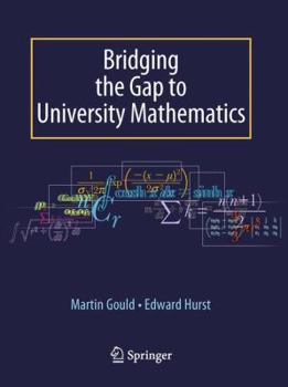 Paperback Bridging the Gap to University Mathematics Book