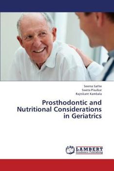 Paperback Prosthodontic and Nutritional Considerations in Geriatrics Book